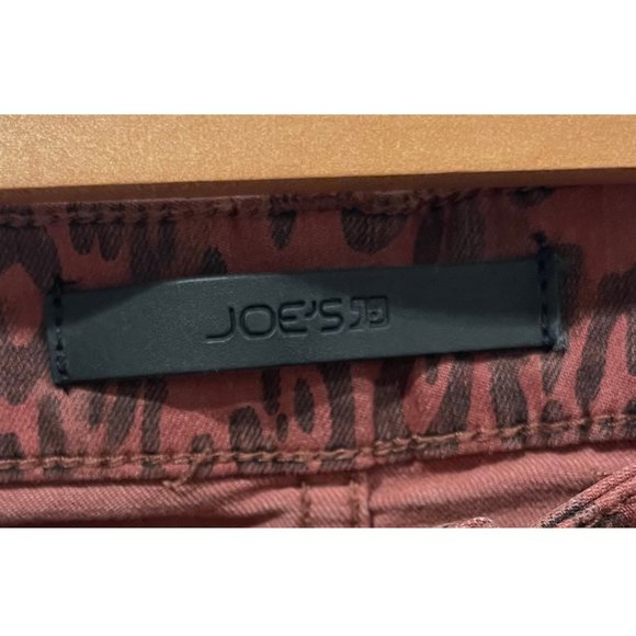 JOE'S JEANS The Charlie High-Rise Ankle Skinny Leopard Print - Picture 4 of 6